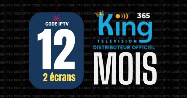 King TV 365 12 Mois 2 Écrans